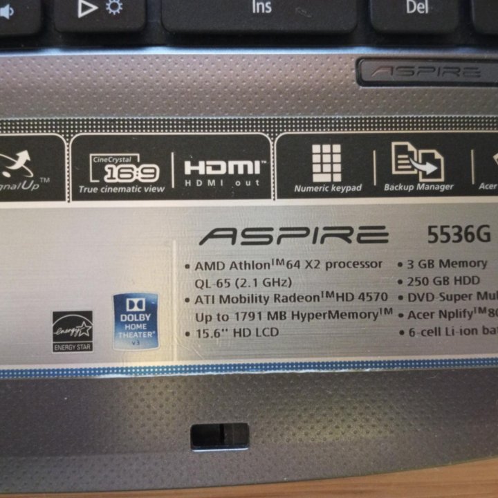 Acer aspire 5536g