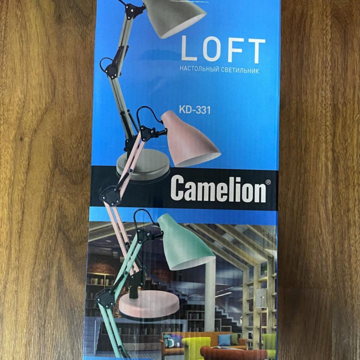 Новый настольный светильник Camelion Loft