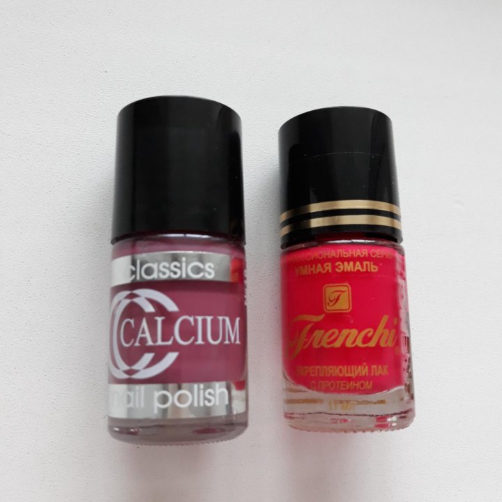 Лак д/ногтей,укрепляющий,с кальцием