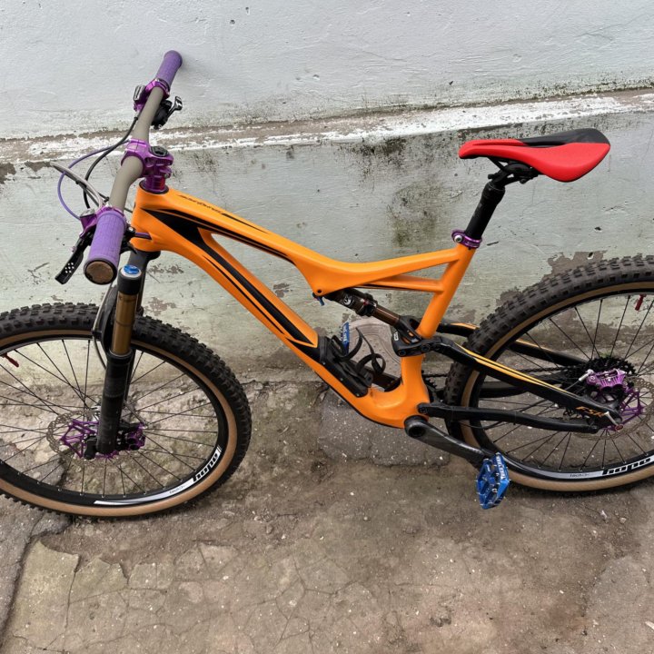 Велосипед specialized stumpjumper carbon 27,5 L