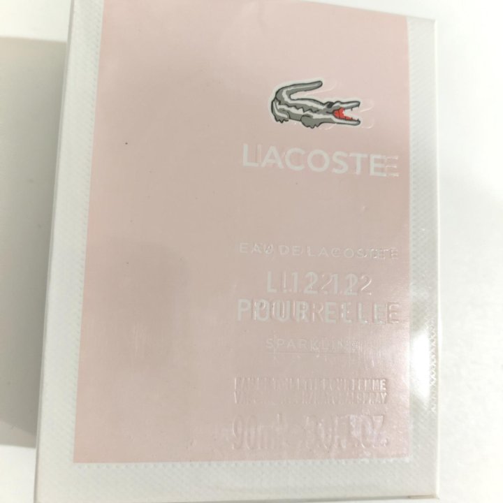 Туалетная вода Lacoste L.12.12 Pour Elle Sparkling