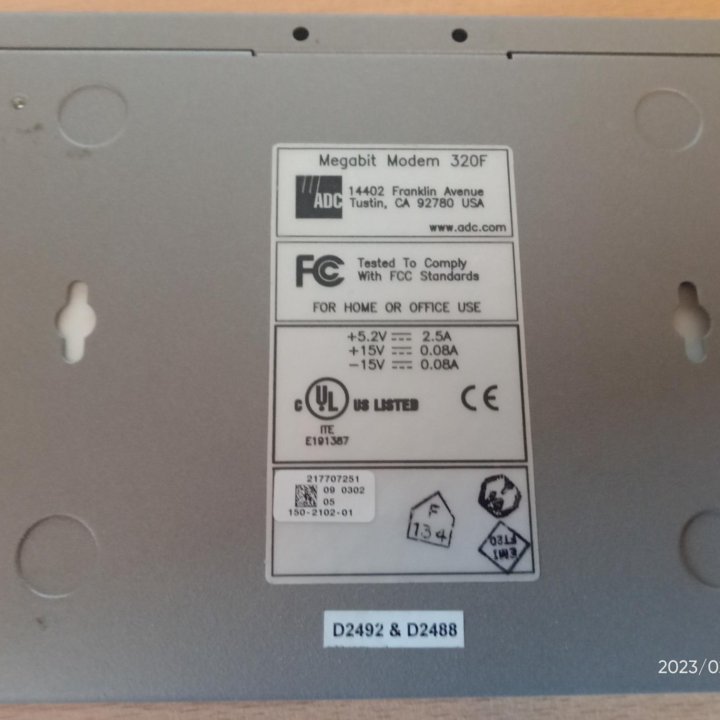 ADC Pairgain Megabit Modem MM-320F