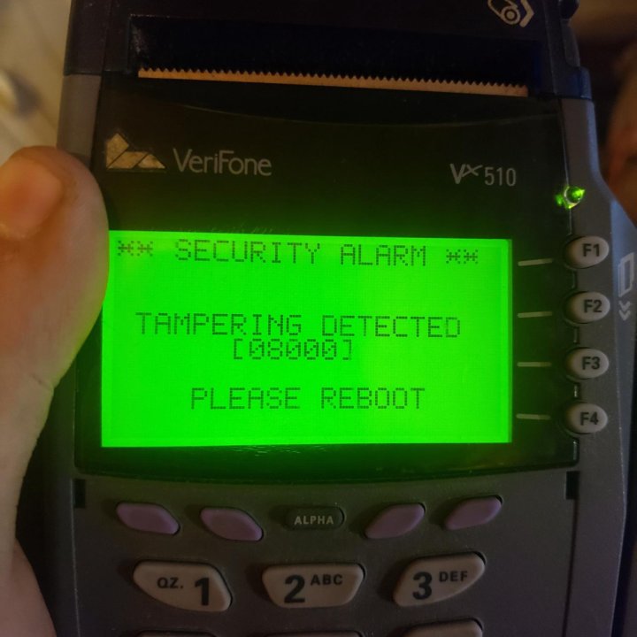 Банковский POS-терминал VeriFone Vx510 с PinPad