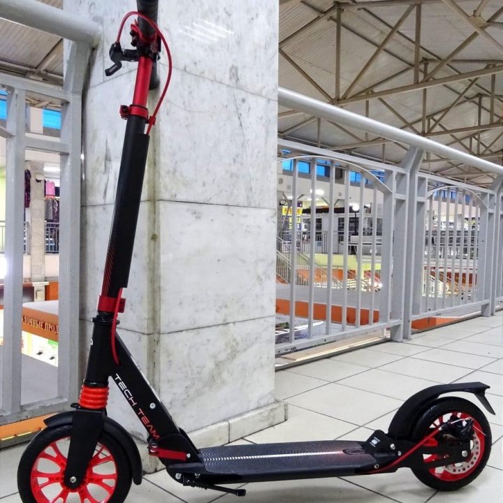 Самокат City Scooter Disk (2023),красный