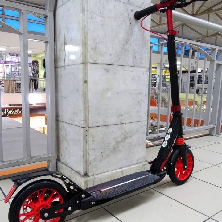 Самокат City Scooter Disk (2023),красный