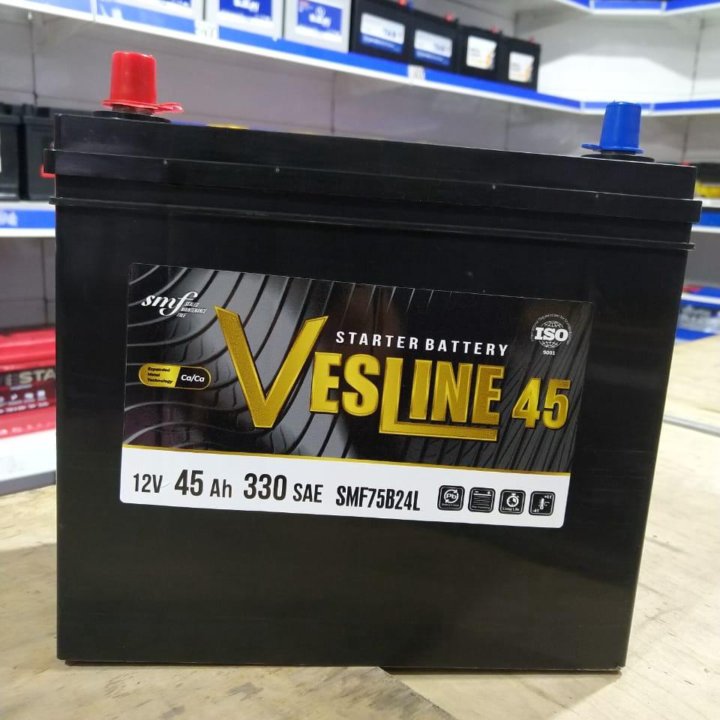 Аккумулятор Vesline asia 45 А/ч