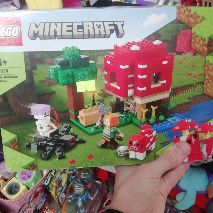 Лего майнкрафт оригинал lego minecraft