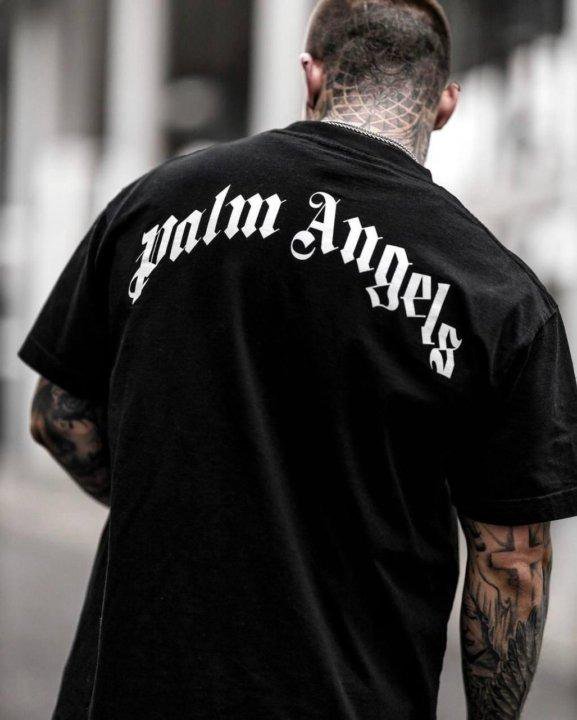 Топовые футболки Palm Angels (чёрный.)