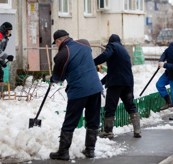 Уборка территории, Снега, Вывоз мусора