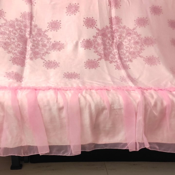 Покрывало ссср винтаж розовое накидка