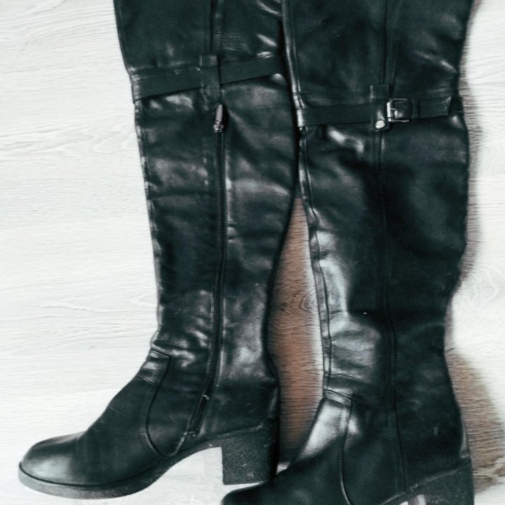 Сапоги ботфорты