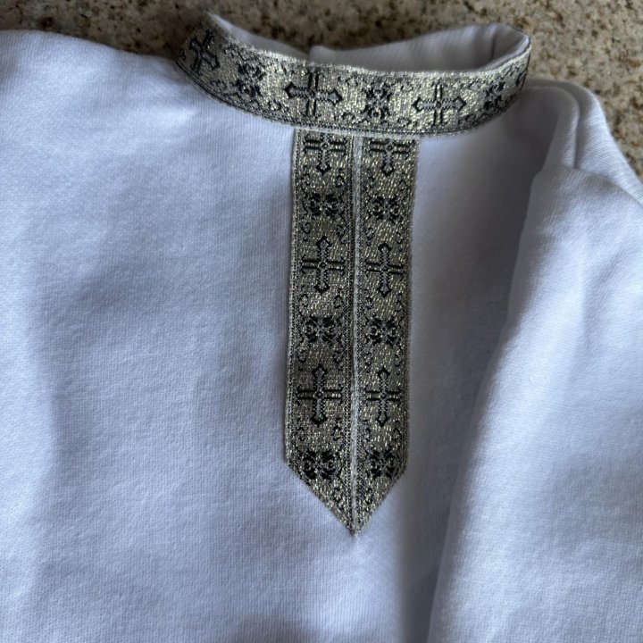 Крестильная рубашка для малыша