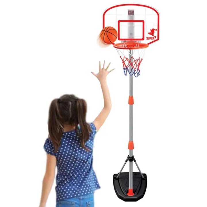 Баскетбольная стойка+мячь с бесплатной доставкой