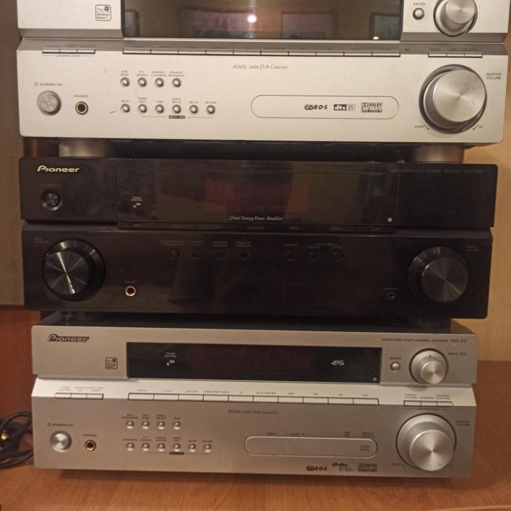 Ресиверы Pioneer, Yamaha, Denon. Onkyo.