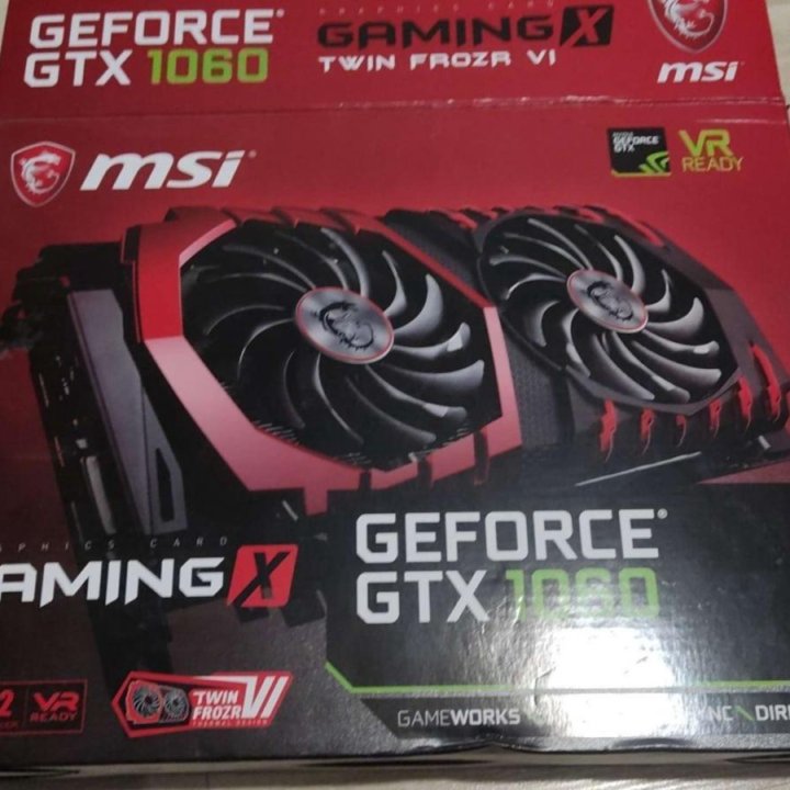 Видеокарта msi gtx 1060 8 gb