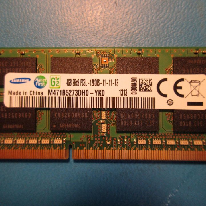 В ноутбук 4GB DDR3 Samsung 4гб ддр3 PC3 PC3L DDR3L