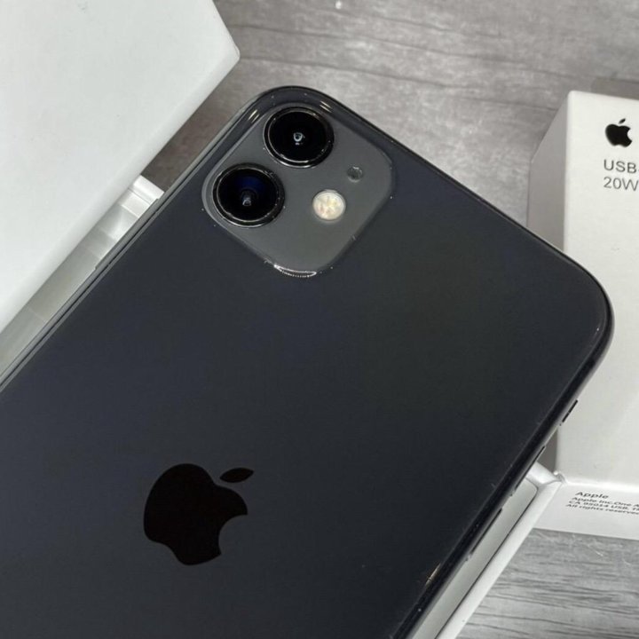 Оригинал iPhone 11 128gb Black Новый Доставка