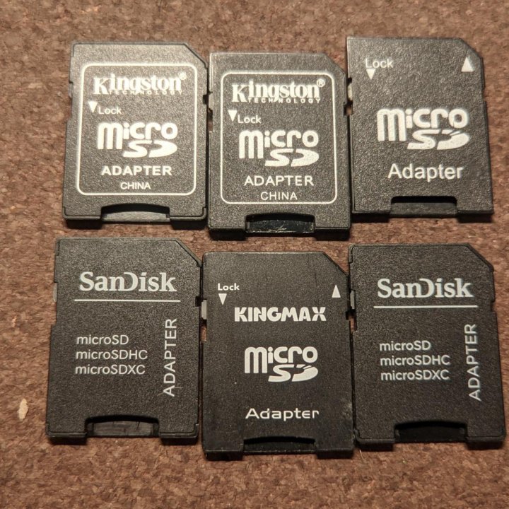 Адаптер с micro SD на SD