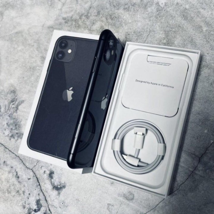 Новый iPhone 11 128gb Black Доставка