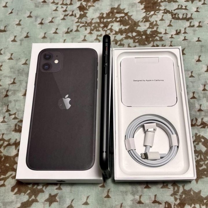 Новый iPhone 11 128gb Black Оригинал