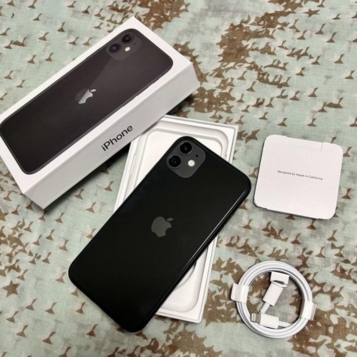 Новый iPhone 11 128gb Black Оригинал