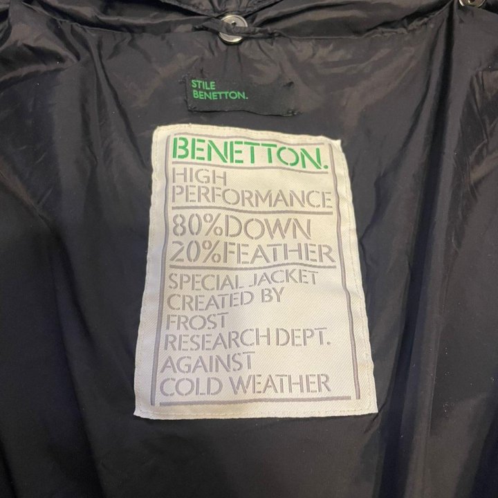 2 пуховика (Benetton)