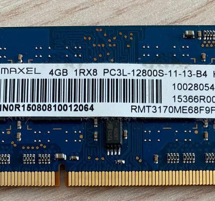 Remaxel 4gb 1rx8 pc3l-12800s