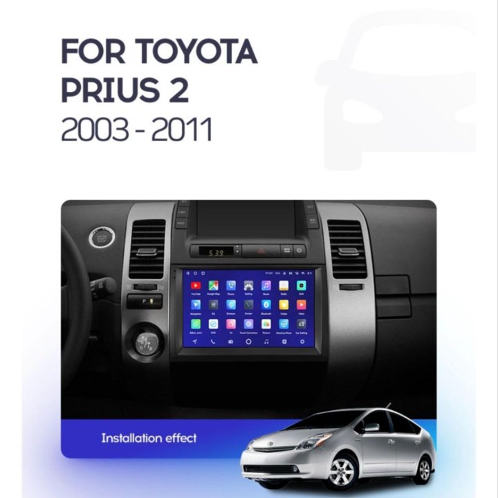 Toyota Prius android GPS штатная магнитола teyes