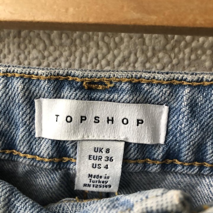 Джинсовая юбка Topshop