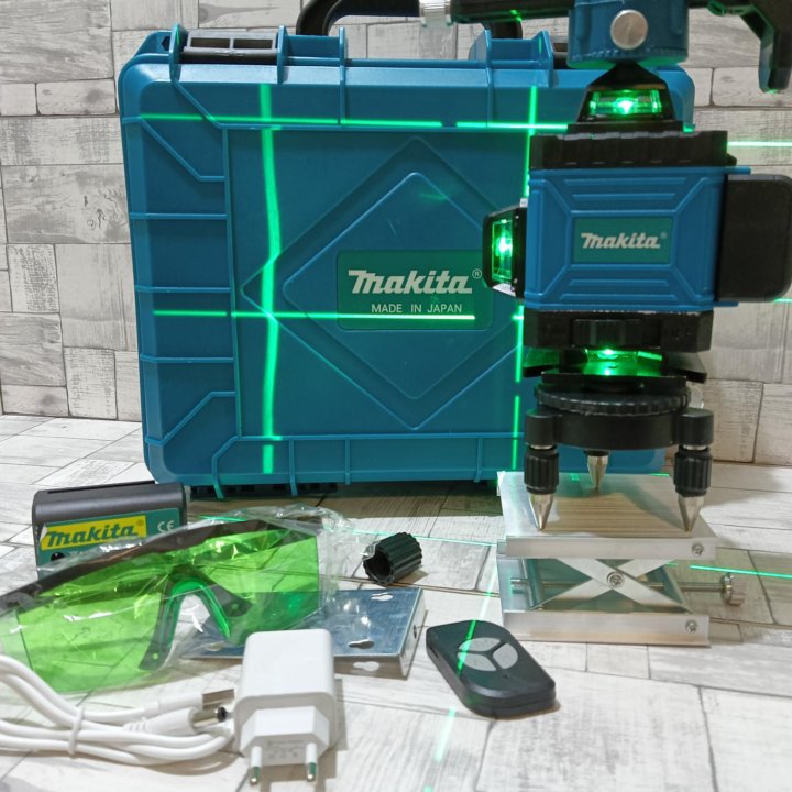 Лазерный уровень Makita/ 4D /360 /16 линий/