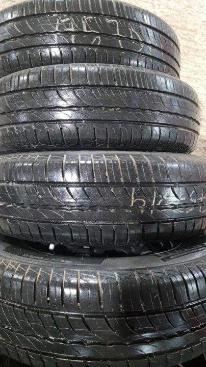 Шины лето бу Hankook 185-70R14 4-2шт подбор