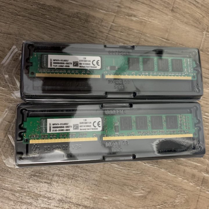 Kingston ddr3 4гб 1600 mhz для системного блока