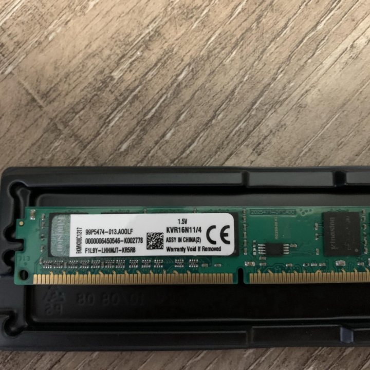 Kingston ddr3 4гб 1600 mhz для системного блока