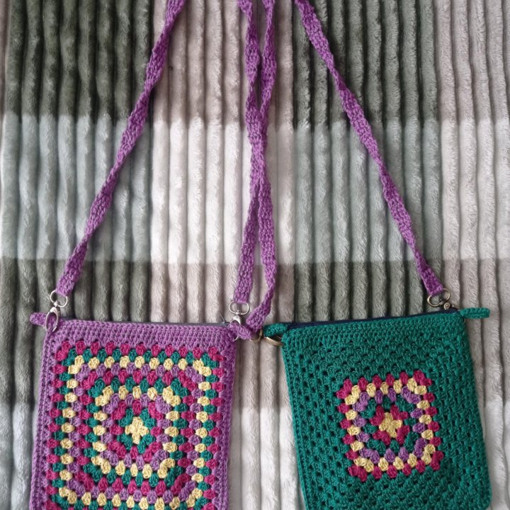 Сумки вязанные