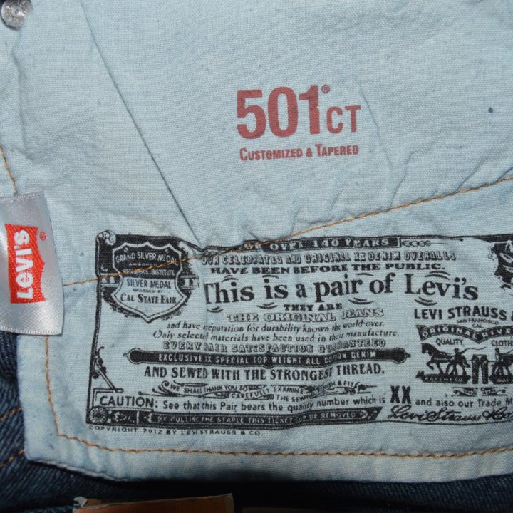 Джинсы Levis 501 CT W33 L29