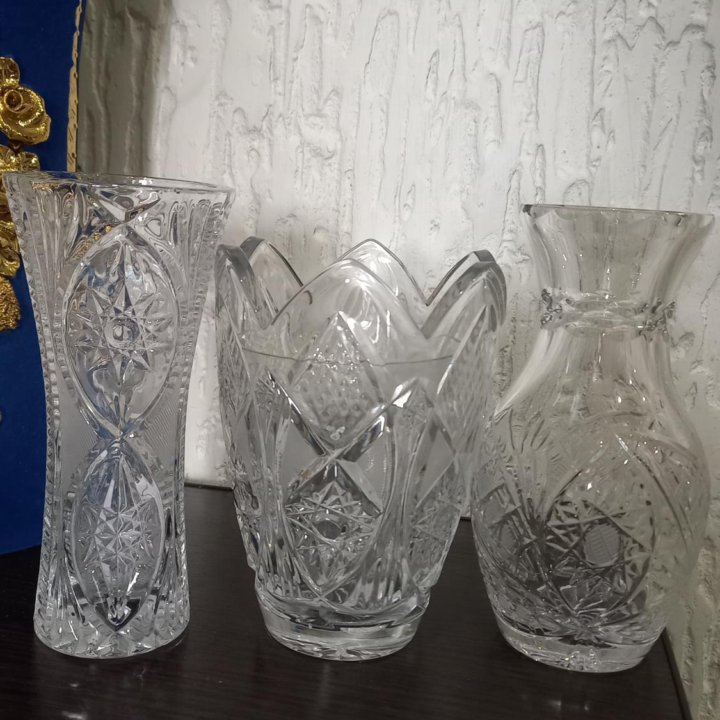 Хрустальные вазы
