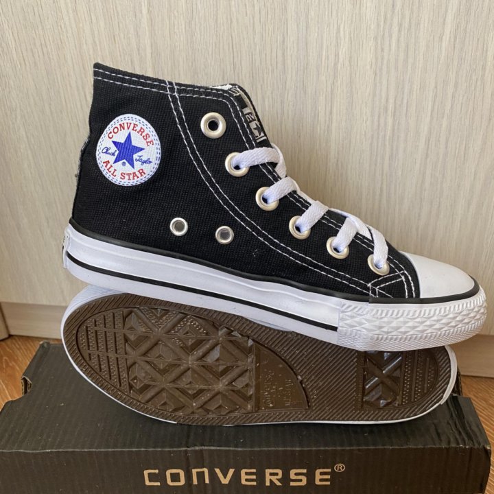 Кеды converse детские высокие с31по36 размер