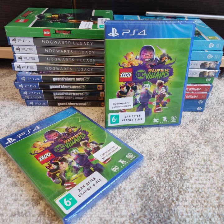 Lego DC Super Villiants PS4 (новый)