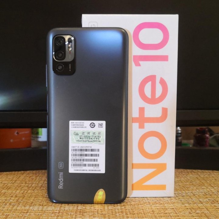 ✅ НОВЫЕ REDMI NOTE 10T 5G 4Gb+128Gb ONIX GREY.