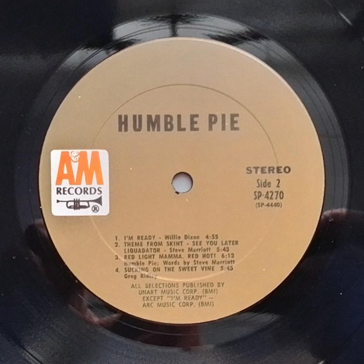 HUMBLE PIE - ВИНИЛ - LP