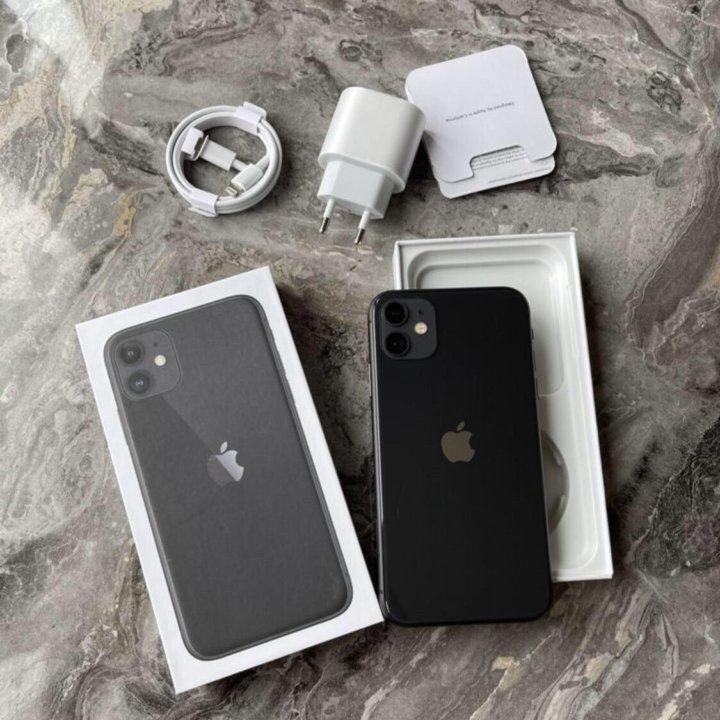 Новый iPhone 11 128gb Matte Black Оригинал