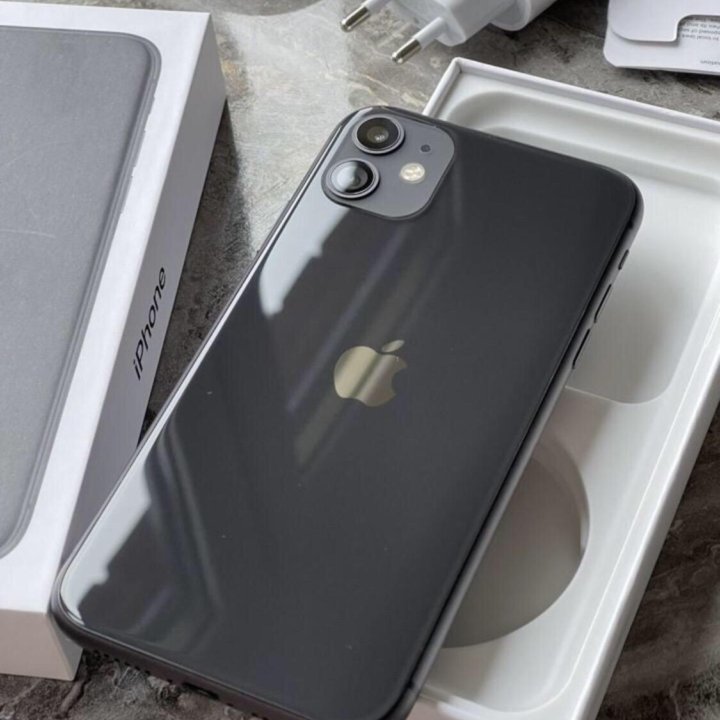 Новый iPhone 11 128gb Matte Black Оригинал