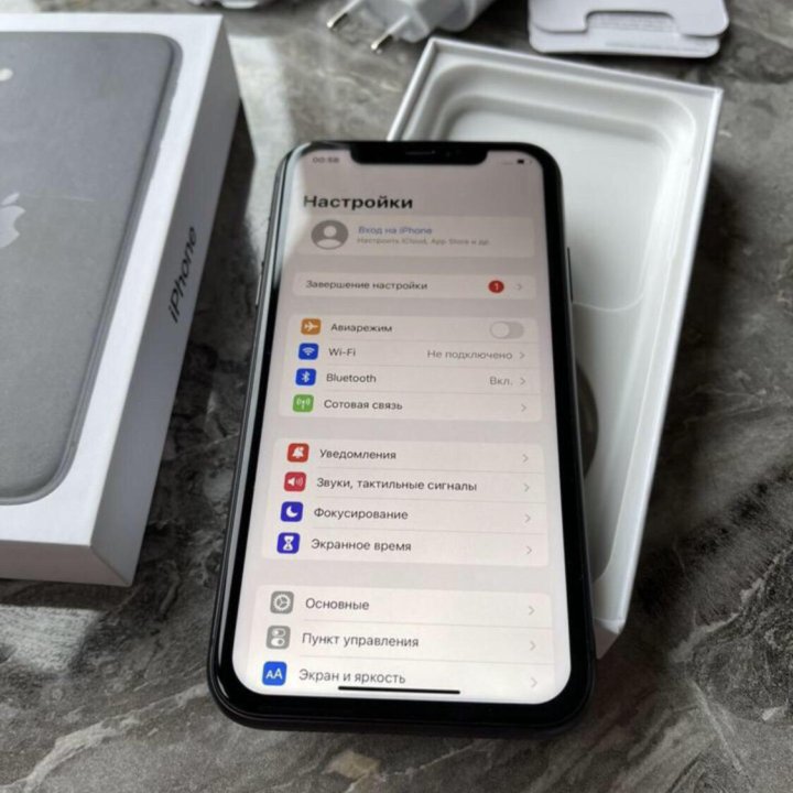 Новый iPhone 11 128gb Matte Black Оригинал