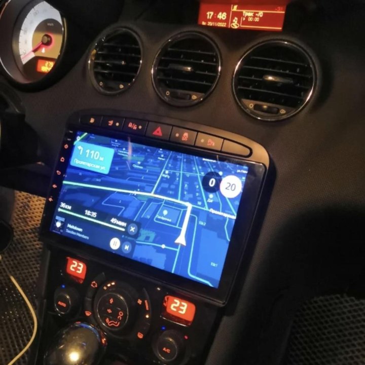 Peugeot 308 408 Android teyes штатная магнитола