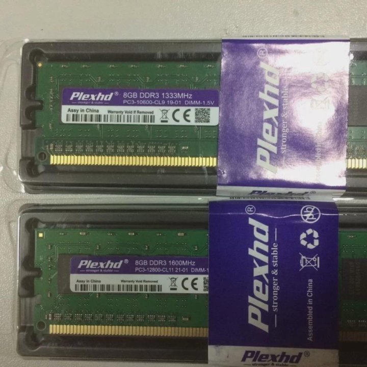 Оперативная память ddr3 8 gb 1333 / 1600 / 1866