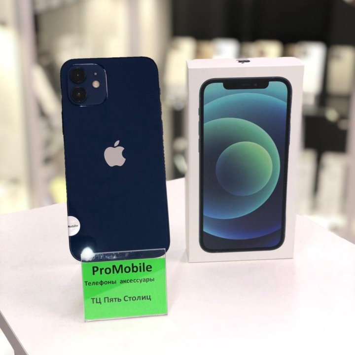 iPhone 12 Blue 128GB.Магазин.Гарантия