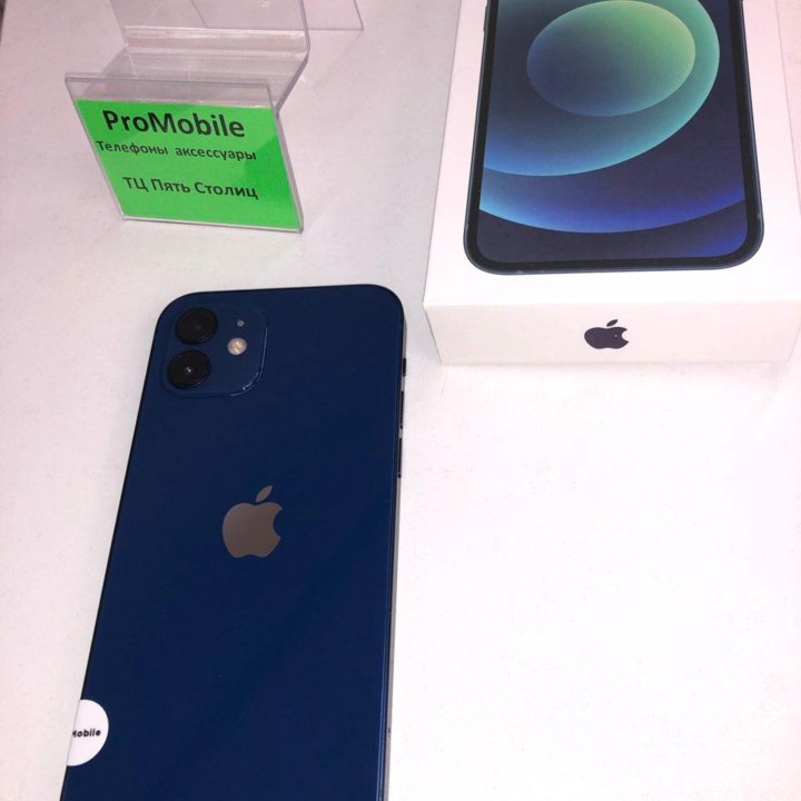 iPhone 12 Blue 128GB.Магазин.Гарантия