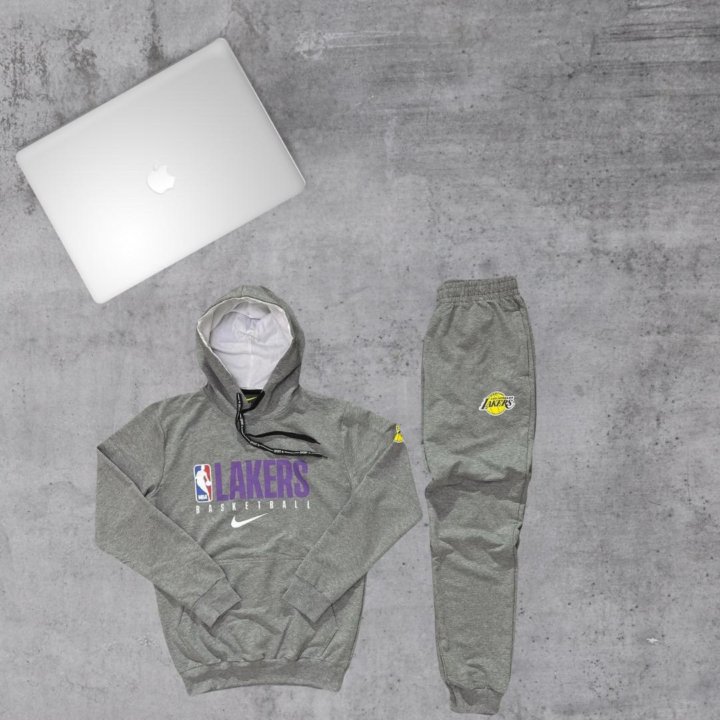 Спортивный костюм Nike lakers (Silver)