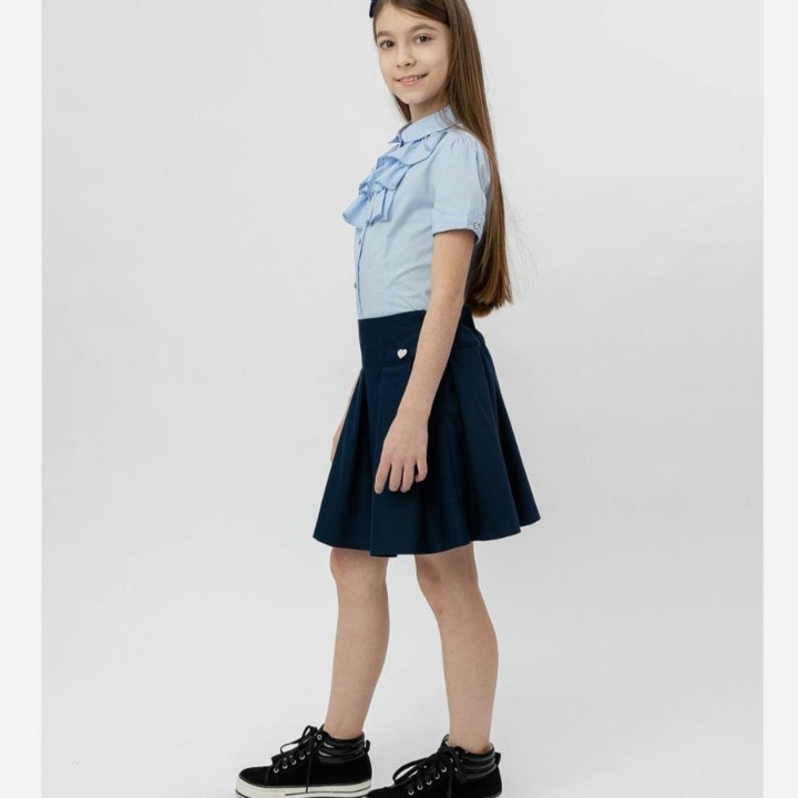 Школьная юбка новая, на рост 134