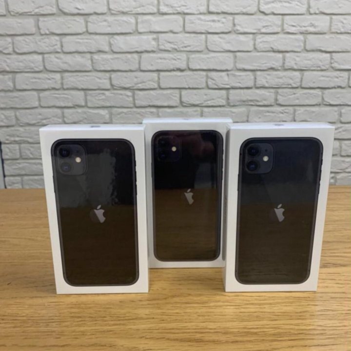 Новый iPhone 11 128gb Black Оригинал С Доставкой